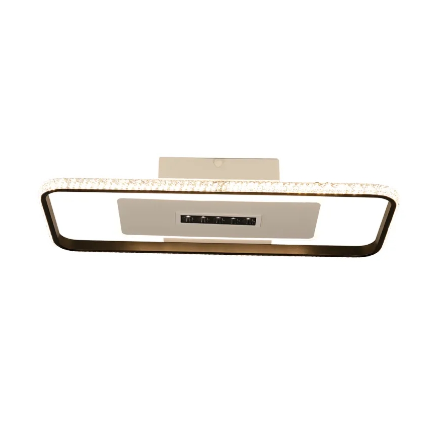 Plafonnier à intensité variable LED/75W/230V 3000-6500K blanc/noir + télécommande