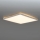 Luminaire de salle de bains avec détecteur de mouvement et crépusculaire NIVERA LED/12W/230V IP54 3000/4000/6000K 22,5x22,5 cm blanc + Télécommande