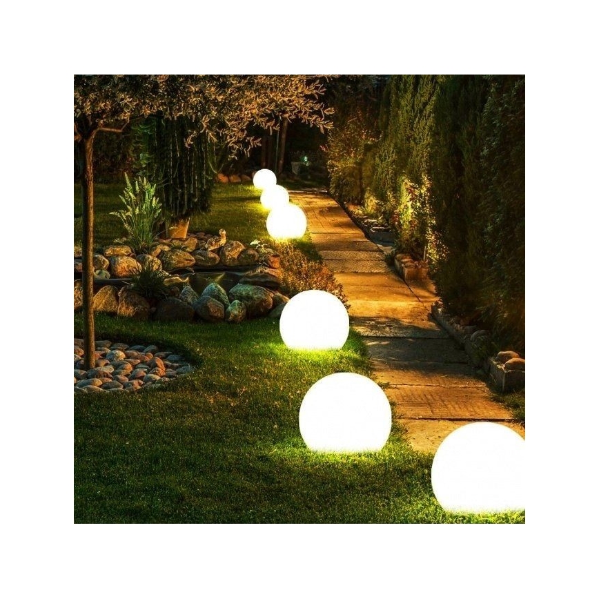 Luminaire décoratif extérieur GARDEN BALL 1xE27/40W/230V IP65 d. 38 cm