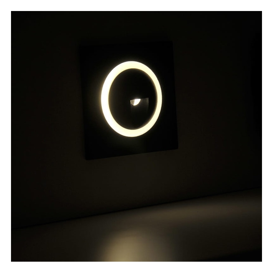 Luminaire d'escalier LED extérieur Q2 LED/3W/230V IP44