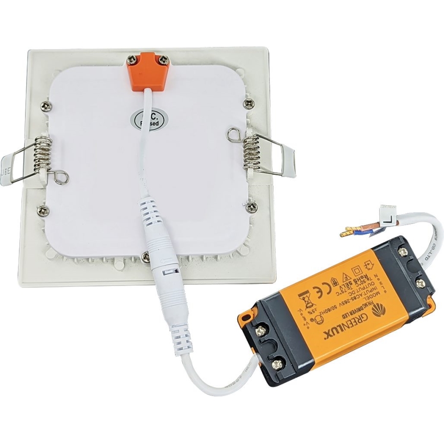 Luminaire encastrable de salle de bain LED VEGA LED/6W/230V 2800K 11,8 cm IP44