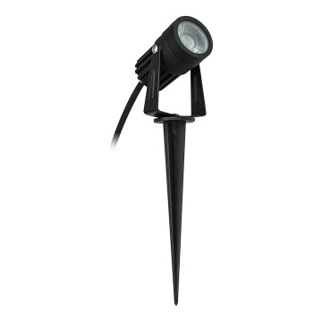 Luminaire extérieur LED/3W/230V 4000K IP67 noir