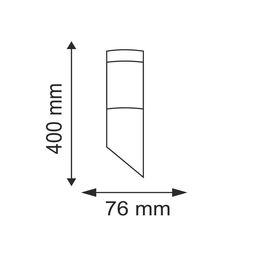 Luminaire extérieur LIVIA 1xE27/10W/230V IP44