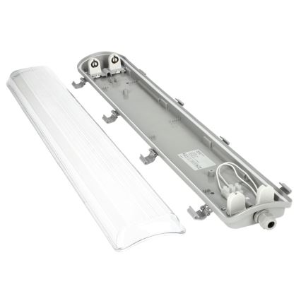 Plafonnier technique avec tube LED 2xG13/25W/230V IP65