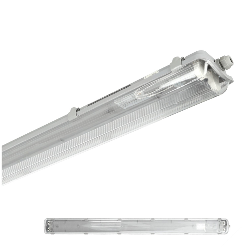 Luminaire fluorescent industriel 2xG13/22W/230V IP65