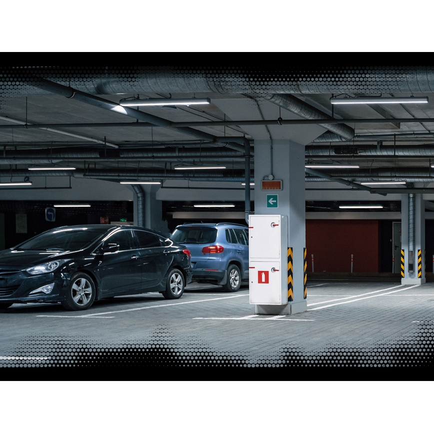 Luminaire fluorescent industriel LIMEA GIGANT LED/38W/230V IP65 1190mm noir