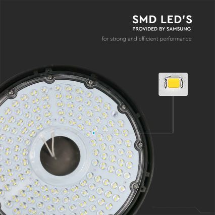 Luminaire industriel High Bay LED/100W/230V 4000K IP65