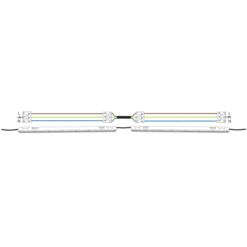 Luminaire industriel LED/33W/230V 4000K IP65