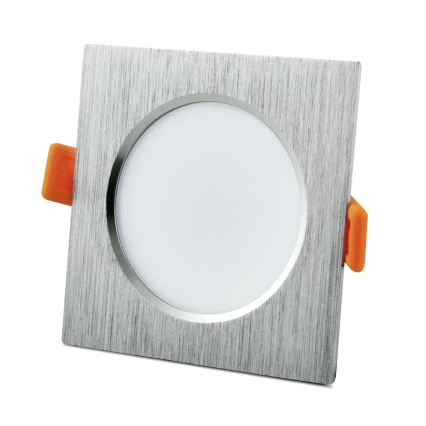Luminaire LED encastrable VENUS LED/7W/230V argent anguleux