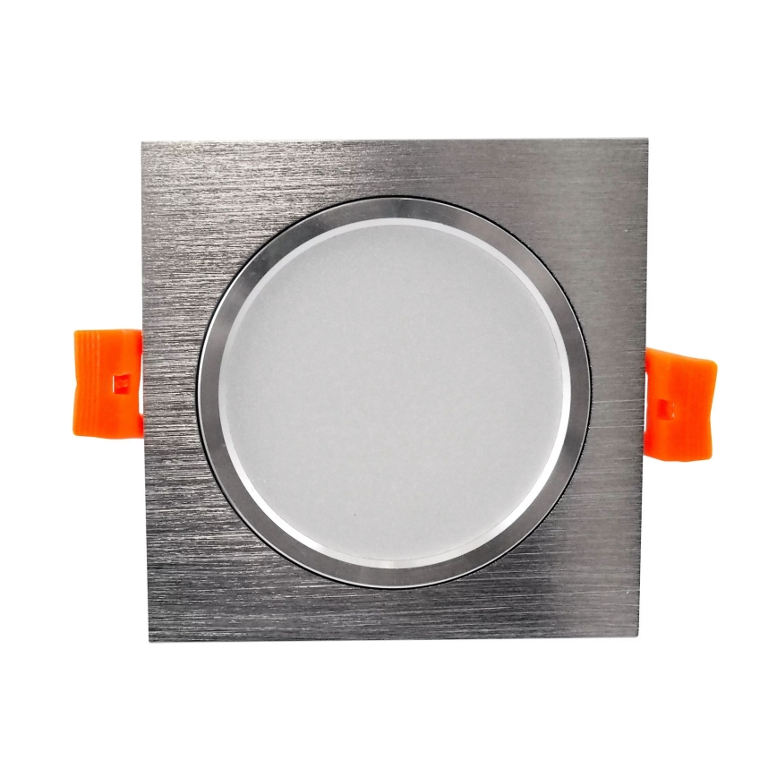 Luminaire LED encastrable VENUS LED/7W/230V argent anguleux