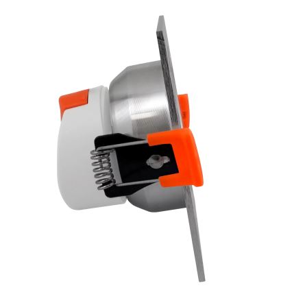 Luminaire LED encastrable VENUS LED/7W/230V argent anguleux