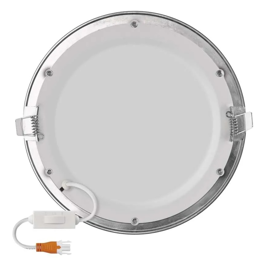 Luminaire LED encastré NEXXO LED/18W/230V 3000/3500/4000K argenté Ø 22,5 cm