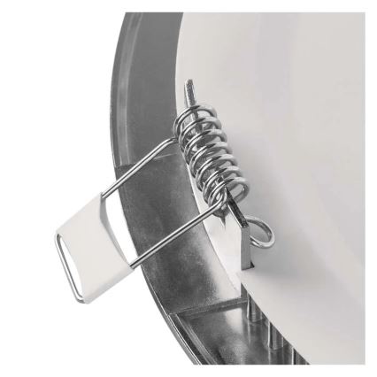Luminaire LED encastré NEXXO LED/18W/230V 3000/3500/4000K argenté Ø 22,5 cm