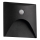 Luminaire LED pour escalier avec détecteur de mouvement et capteur crépusculaire EXIN LED/2,5W/230V 3000K IP65 noir carré