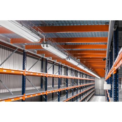 Luminaire LED technique pour tube T8 1x G13, 20 W, 230 V, 4000 K, 120 cm, IP65, blanc