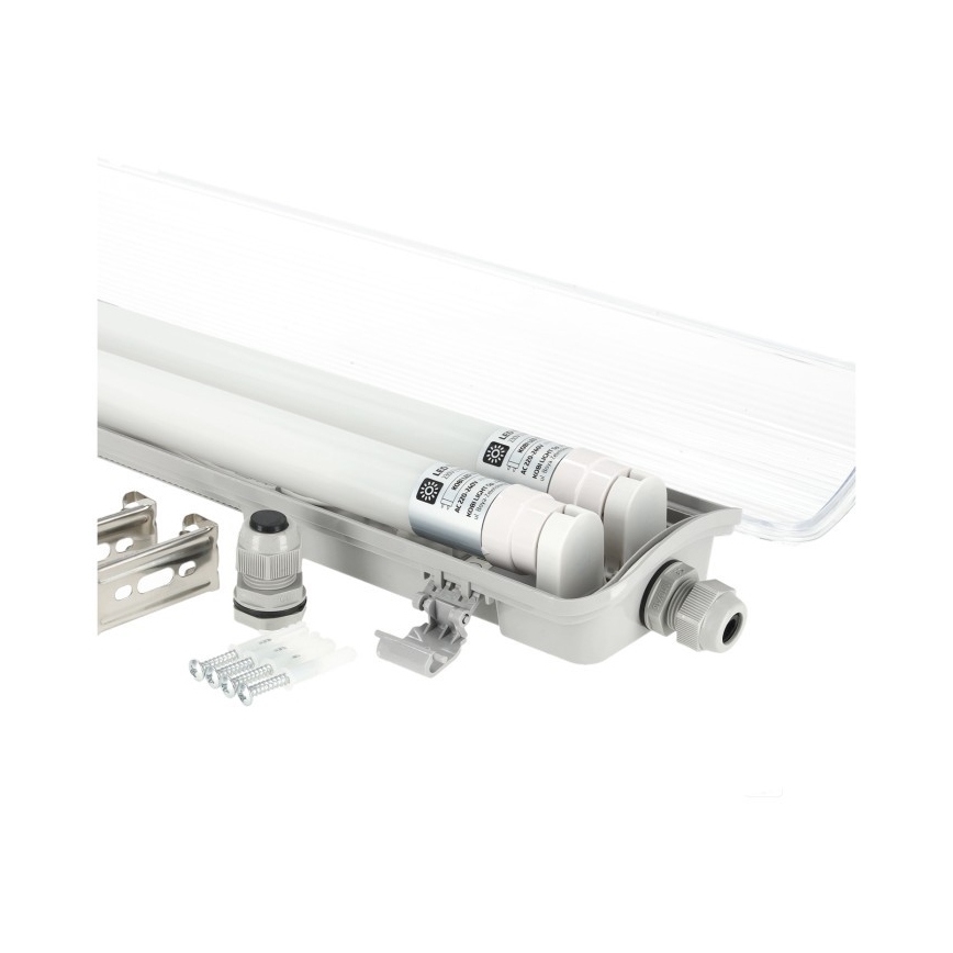 Luminaire LED technique T8 2xG13/18W/230V 6500K IP65 127 cm