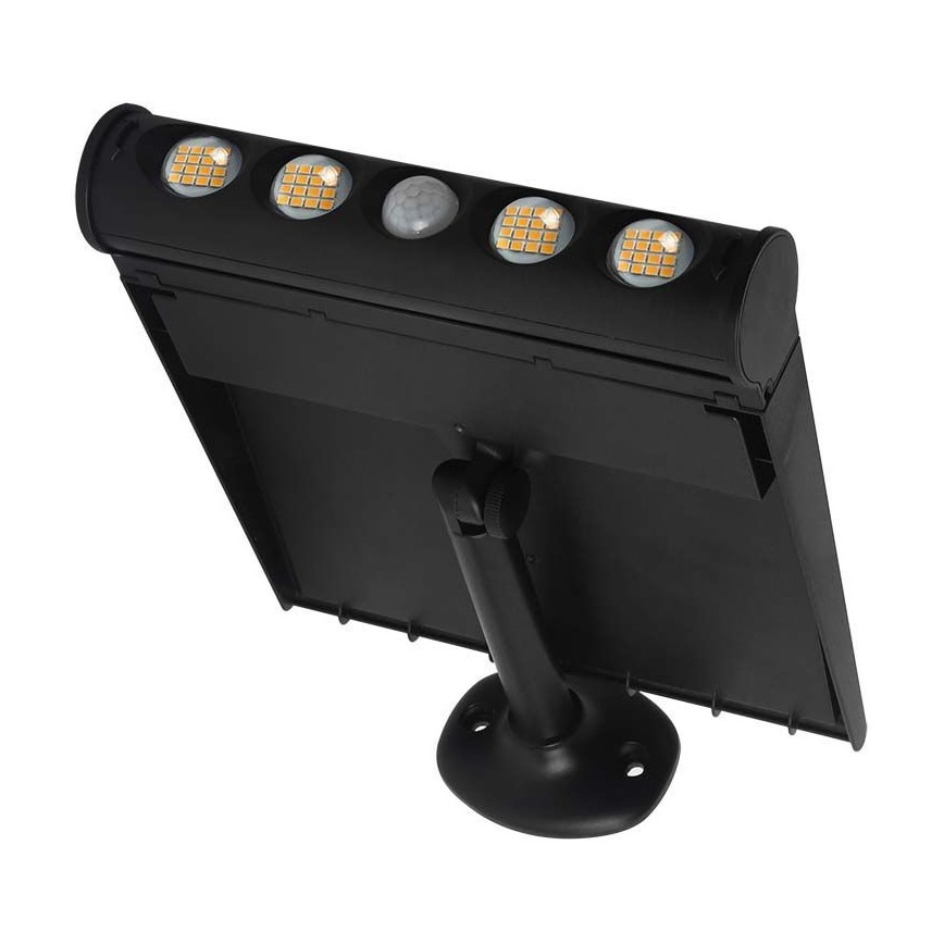 Luminaire solaire mural avec détecteur LED/8W/3,7V IP65 3000K