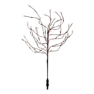 Luminaire solaire RGBW TREE LED/0,1W/1,2V 600 mAh IP44 marron