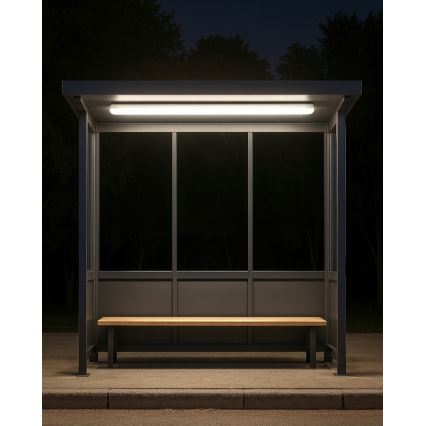 Luminaire technique fluorescent LED/48W/230V 4200K 150 cm IP65