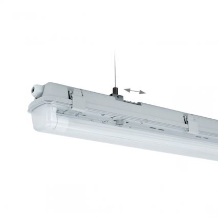 Luminaire technique LED LIMEA T8 (1x douille G13, 20 W, 230 V, IP65, 132 cm)