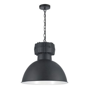 Lustre à chaîne BJORN 1xE27/60W/230V noir