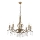 Lustre à chaîne CLASSIC 8xE14/40W/230V, finition bronze