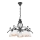 Lustre à chaîne RETRO II 5xE27/60W/230V anthracite