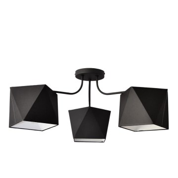 Lustre ADAMANT 3xE27/15W/230V noir
