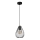 Lustre avec fil BRYLANT BLACK 1xE27/60W/230V