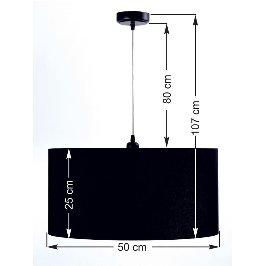 Lustre avec fil CLASSIC 1xE27/60W/230V