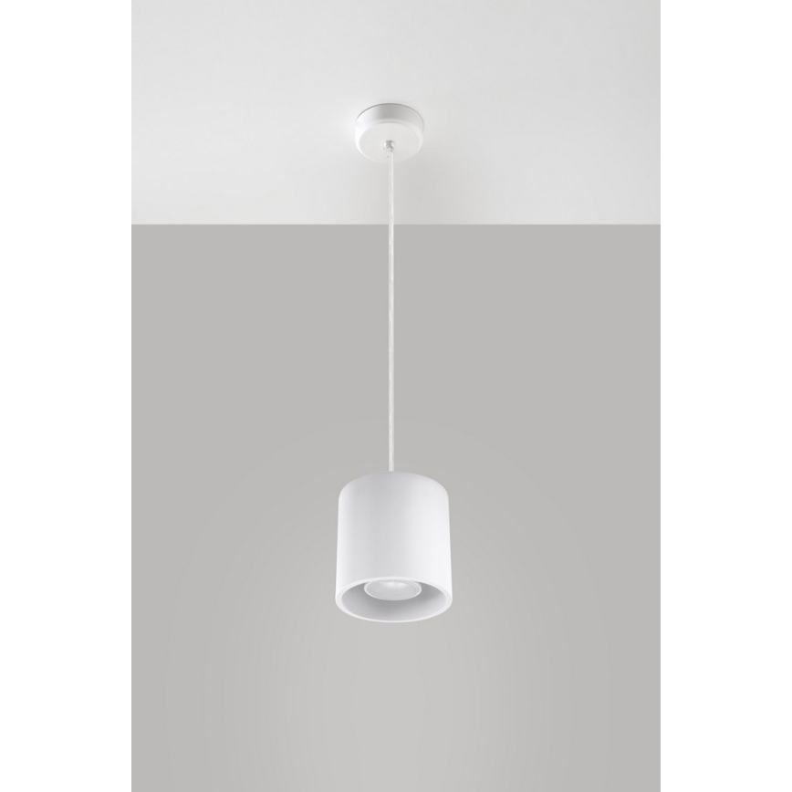 Lustre avec fil ORBIS 1 1xGU10/40W/230V blanc