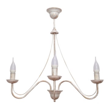Lustre avec tige MALBO III 3xE14/10W/230V