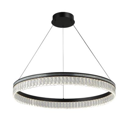 Suspension en cristal LED dimmable THALIA LED/55W/230V 3000-6000K Ø 80 cm + télécommande