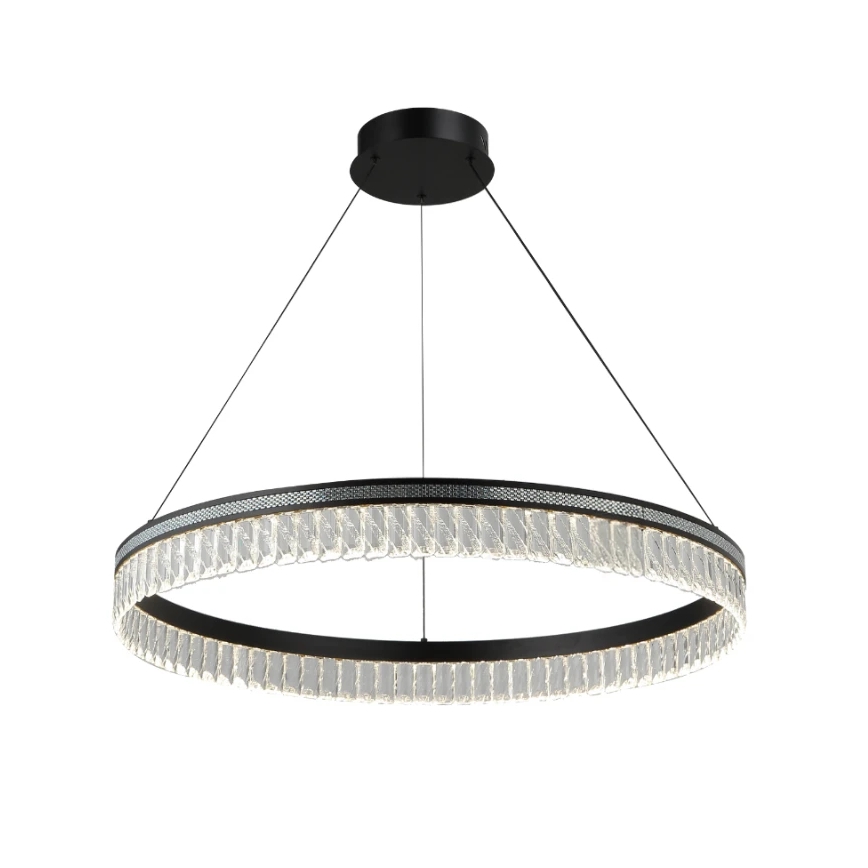 Suspension en cristal LED dimmable THALIA LED/55W/230V 3000-6000K Ø 80 cm + télécommande