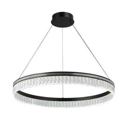 Suspension en cristal LED dimmable THALIA LED/55W/230V 3000-6000K Ø 80 cm + télécommande