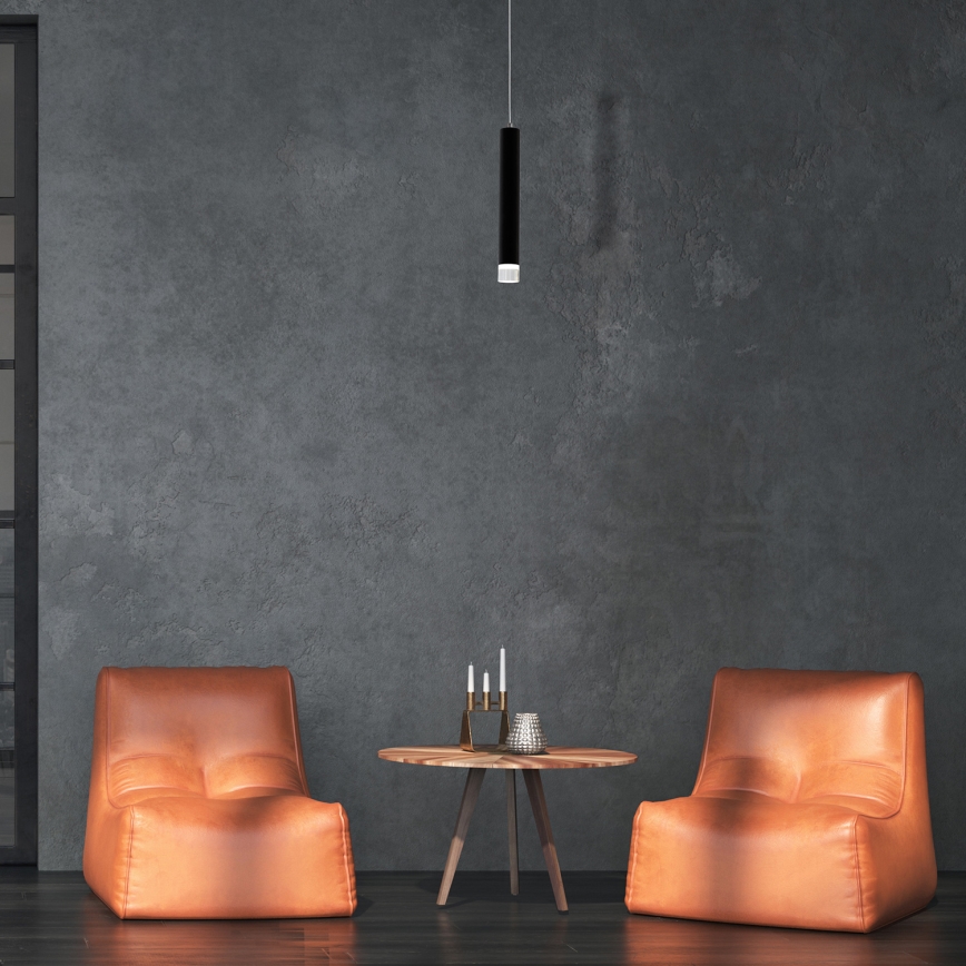 Lustre LED avec fil CARBON LED/5W/230V