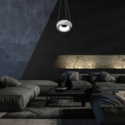 Lustre LED avec fil MERCURIO 1xLED/12W/230V