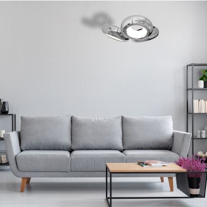 Lustre LED avec fil MERCURIO 3xLED/12W/230V