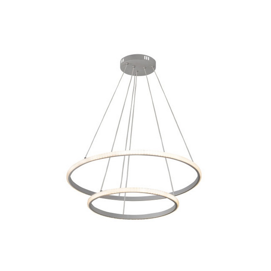 Suspension LED dimmable sur câble LED/55W/230V 3000-6500K Ø 60 cm + télécommande