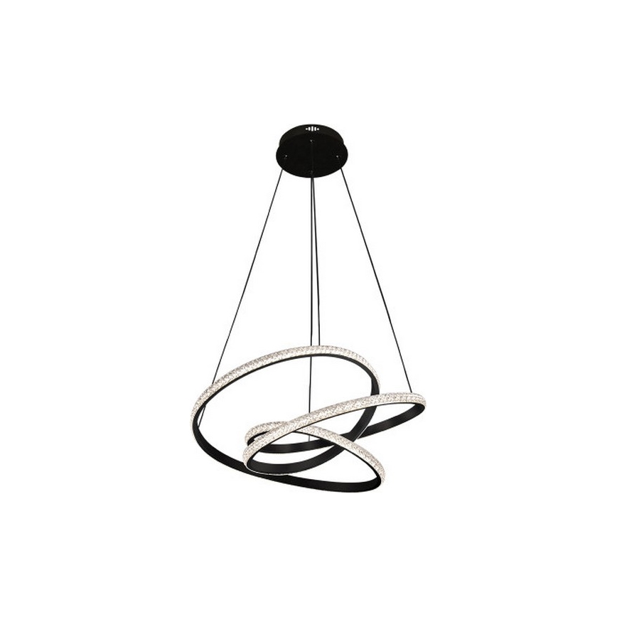 Suspension LED dimmable sur câble LED/90W/230V 3000-6500K Ø 47 cm + télécommande