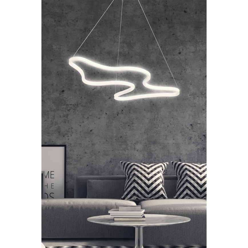 Lustre LED sur câble ARTISAN LED/36W/230V 6500K blanc