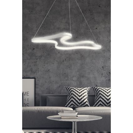 Lustre LED sur câble ARTISAN LED/36W/230V 6500K blanc