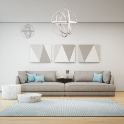 Lustre LED sur câble COPERNICUS LED/260W/230V blanc