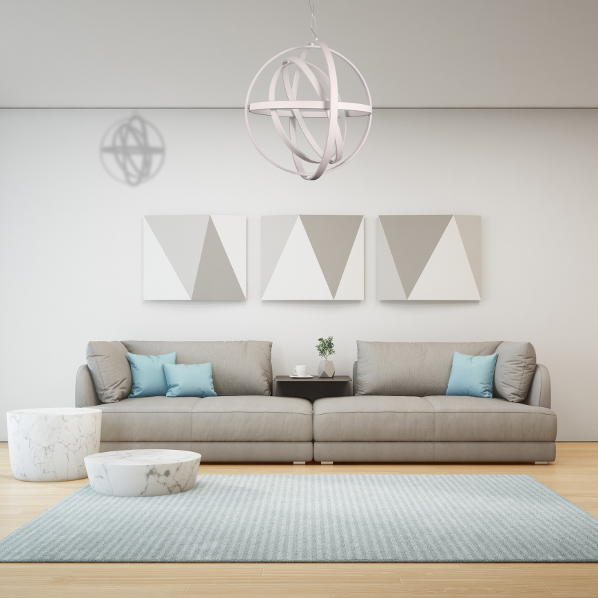 Lustre LED sur câble COPERNICUS LED/260W/230V blanc