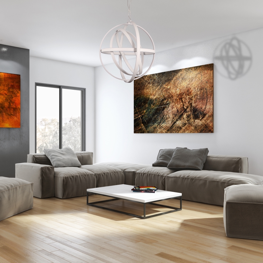 Lustre LED sur câble COPERNICUS LED/260W/230V blanc