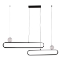 Lustre LED suspendu sur câble FLORENTYNA LED/48W/230V 4000K noir/blanc