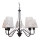 Lustre MALBO II 5xE27/15W/230V noir