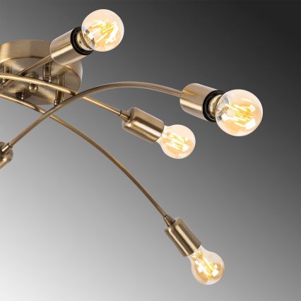 Lustre monté en surface BANANA 8xE27/40W/230V