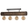 Lustre monté en surface TRABO 4xE27/60W/230V pin - certifié FSC