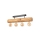 Lustre monté en surface TRABO 4xE27/60W/230V pin - certifié FSC
